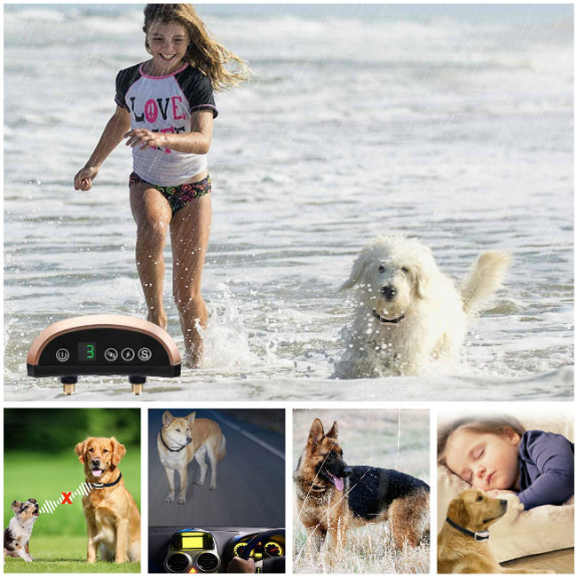 Hunde Anti Bell Halsband für kleine mittelgroße und große Hunde von Barklo Wasserdichtes Vibrierendes Anti Bell Trainingshilfsmittel