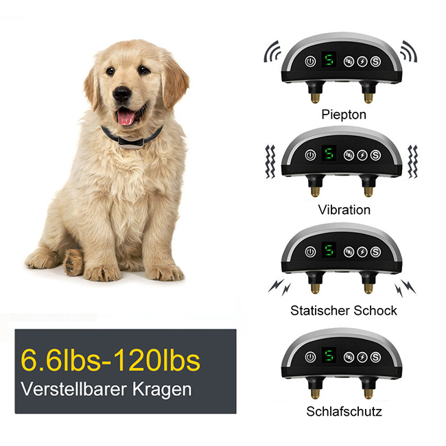 hund bellt nicht kragen aufgeladen mit 4 ausbildung für alle hunde bellen kontrolle gerät