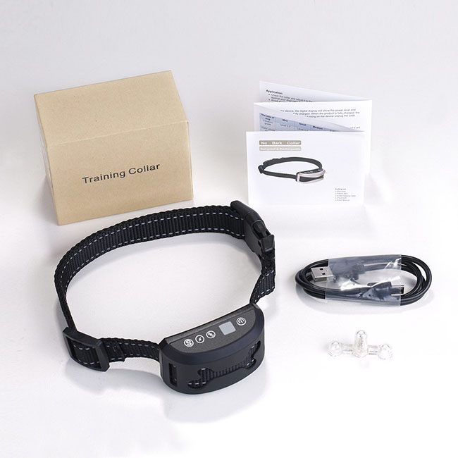 Hunde Anti Bell Halsband für kleine, mittelgroße und große Hunde von Barklo Wasserdichtes Vibrierendes Anti Bell Trainingshilfsmittel (12+ lbs)