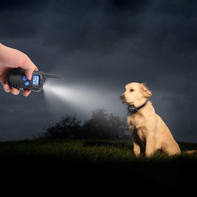 Fernbedienung Hundeerziehung halsband 300m Wiederaufladbare&wasserdichte reduce Bellen Erziehungshalsband für 2 Hunde
